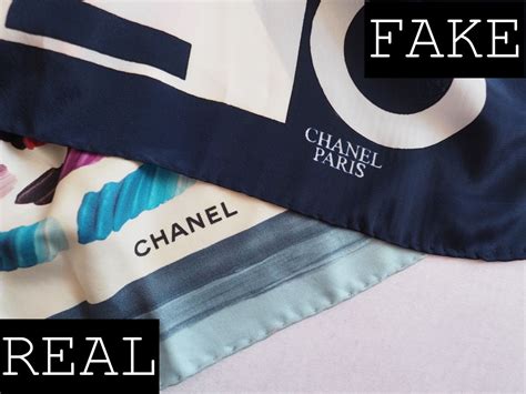 how to spot real chanel scarf|authentic Chanel clothing label.